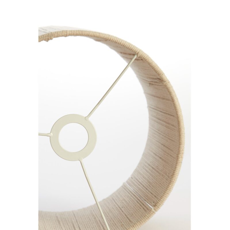 Pantalla de lámpara beige de tejido de cuerda Light & Living Medan - Imagen 5
