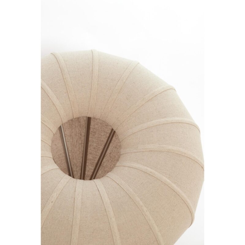 Lámpara colgante con forma de pera beige Japandi Light & Living Zubeda - Imagen 5