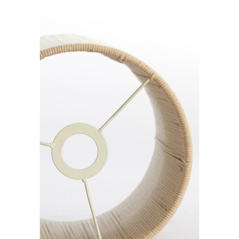 Pantalla de lámpara beige de tejido de cuerda Light & Living Medan - Imagen 5
