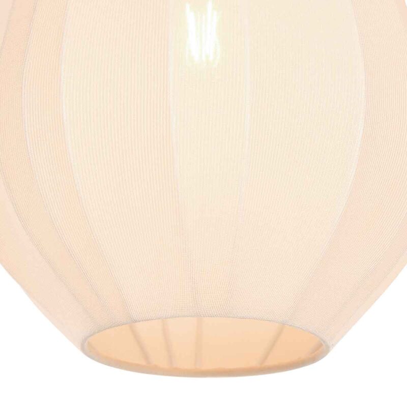 Lámpara colgante Japandi color crema Anne Lighting Sable - Imagen 5