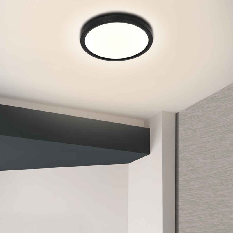 Plafón moderno de metal negro Steinhauer Ceiling and wall - Imagen 3