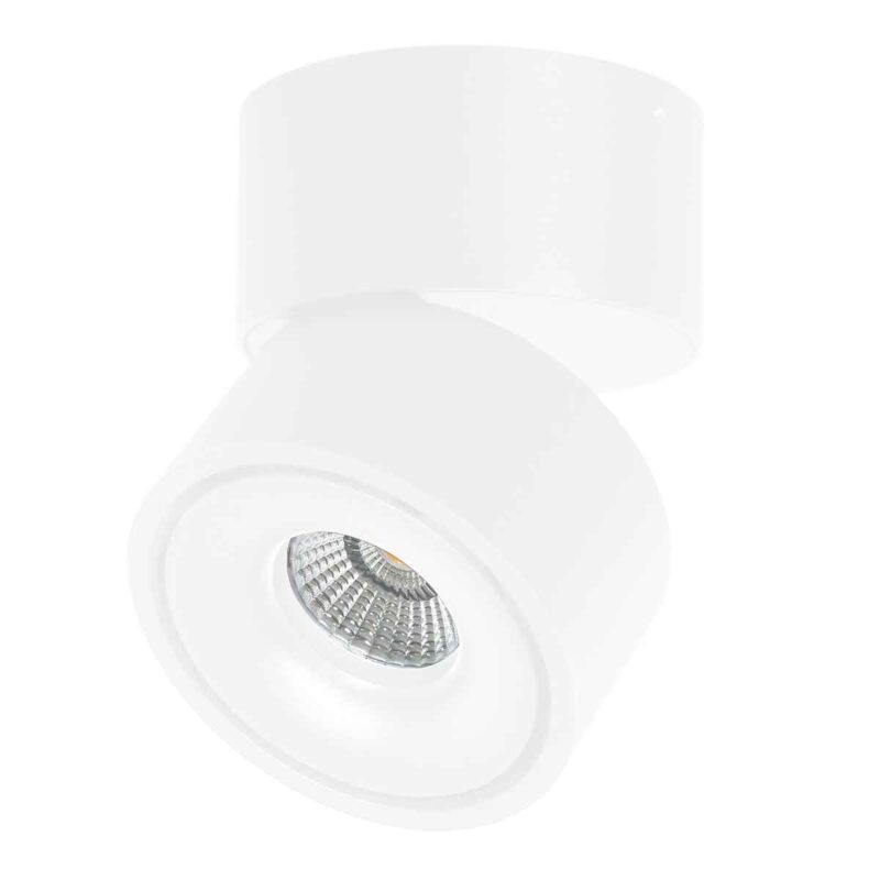Foco blanco moderno redondo Mexlite Fez Black - Imagen 2