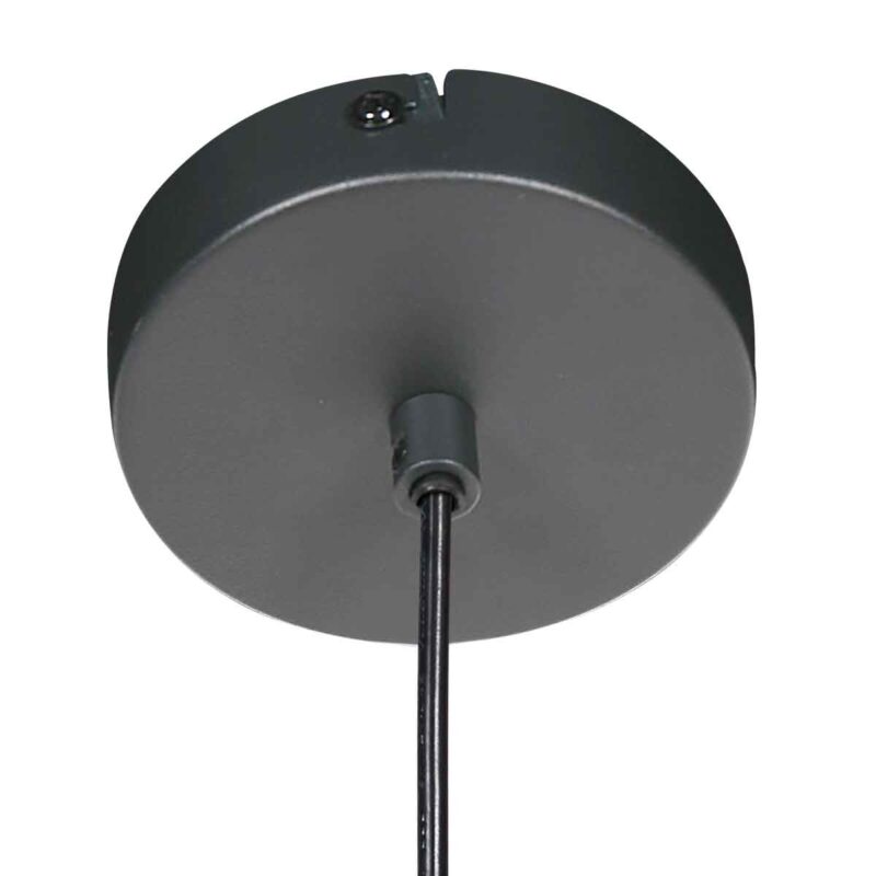 Lámpara colgante estilo Japandi de tela Anne Lighting Sable - Imagen 10