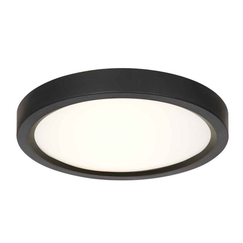 Plafón moderno de metal negro Steinhauer Ceiling and wall