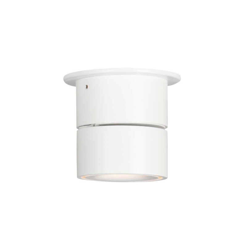 Foco blanco moderno redondo Mexlite Fez Black - Imagen 8