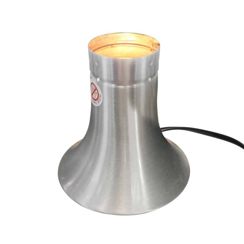 Diseño retro: lámpara de lava con purpurina negra Mexlite Volcan - Imagen 11