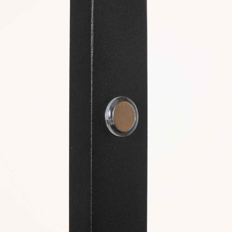Lámpara de mesa moderna de metal negro Steinhauer Ringlux - Imagen 6