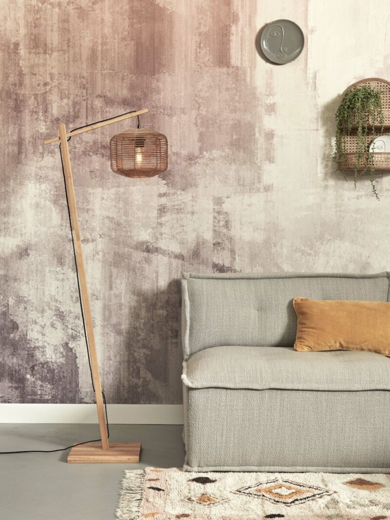 Lámpara estilo boho en bambú y ratán natural Tanami - GOOD&MOJO - Imagen 5