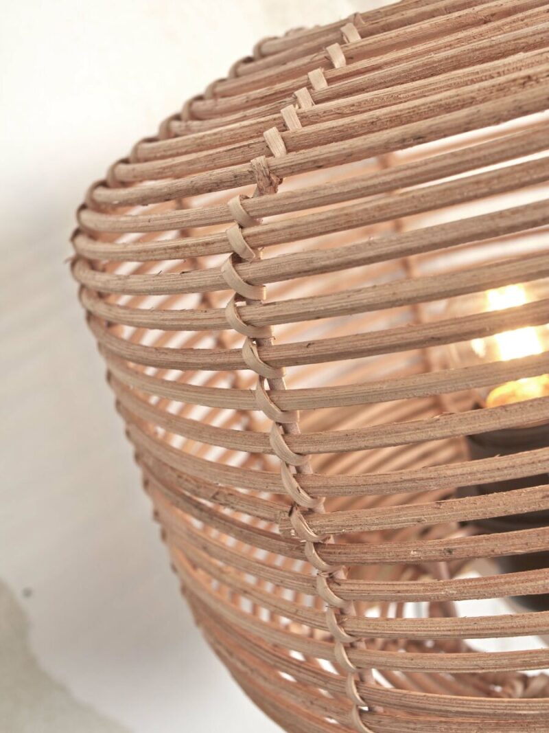 Lámpara natural boho en ratán y bambú Tanami - GOOD&MOJO - Imagen 7