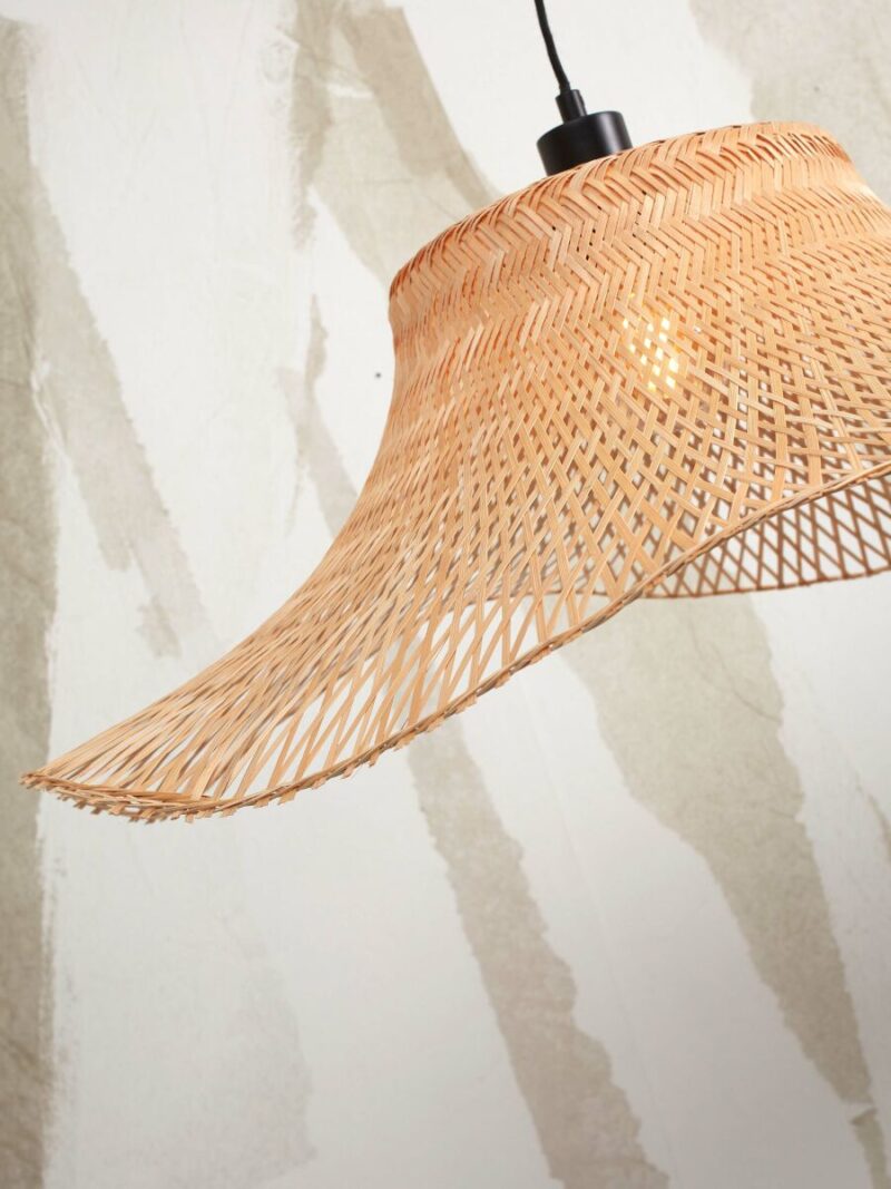 Lámpara de pie estilo boho en bambú natural Ibiza - GOOD&MOJO - Imagen 6