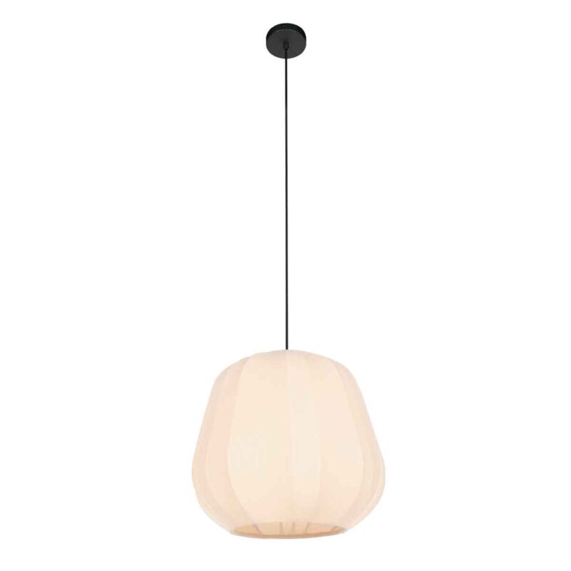 Lámpara colgante estilo Japandi de tela Anne Lighting Sable - Imagen 2