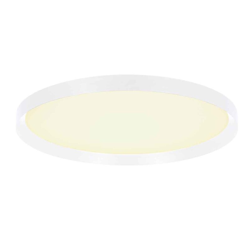 Plafón moderno blanco redondo Steinhauer Flady