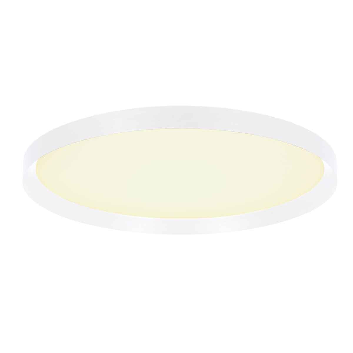 Plafón moderno blanco redondo Steinhauer Flady
