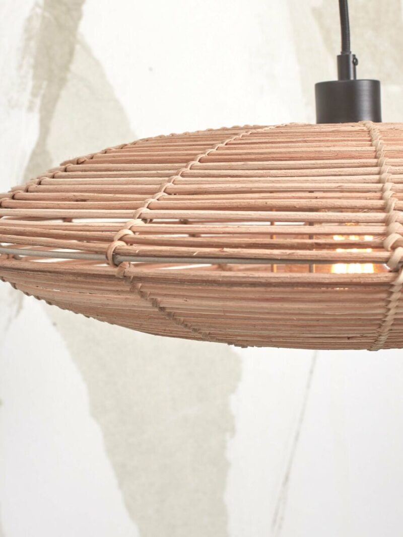 Lámpara de pie natural boho en bambú y ratán Tanami - GOOD&MOJO - Imagen 6