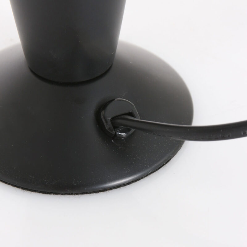 Elegante lámpara de lava negra con purpurina Mexlite Volcan - Imagen 12
