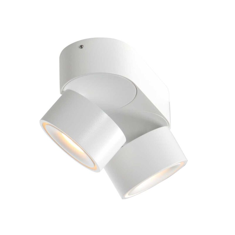Doble foco blanco moderno Mexlite Fez Black - Imagen 10