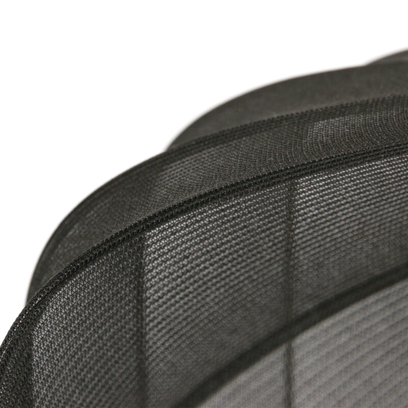 Lámpara colgante japandi negra de textil Anne Lighting Sable - Ø60 cm - Imagen 9