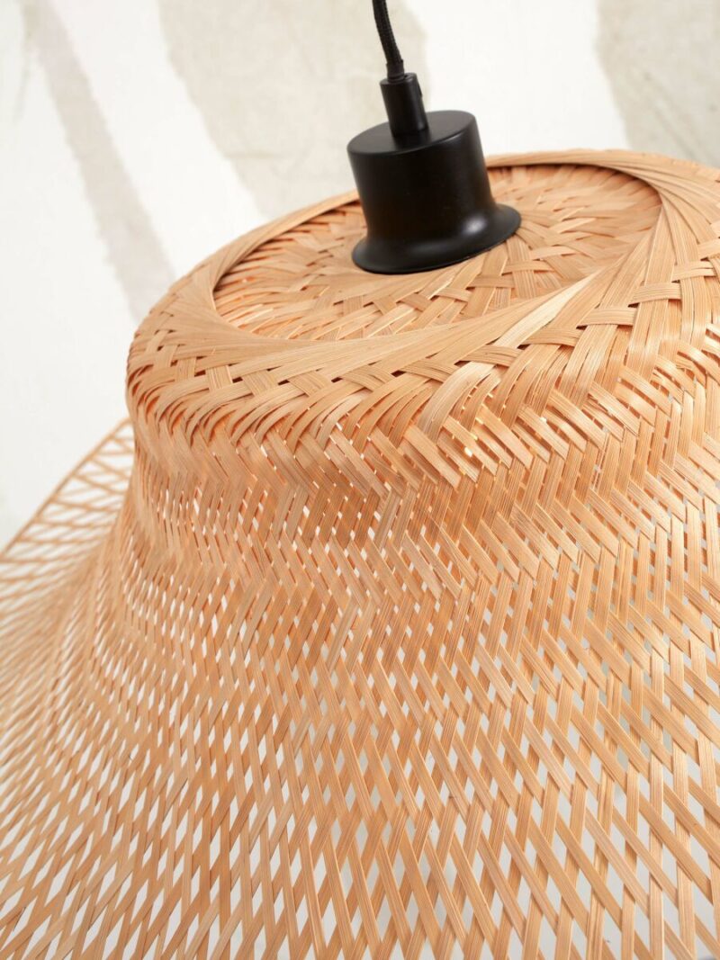 Lámpara de pie estilo boho en bambú natural Ibiza - GOOD&MOJO - Imagen 3