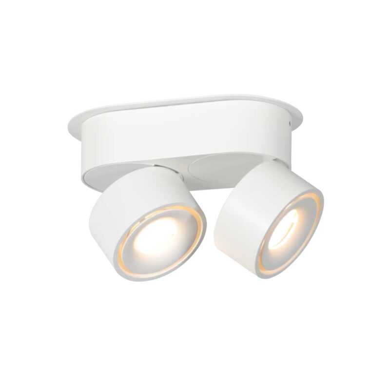 Doble foco blanco moderno Mexlite Fez Black - Imagen 7