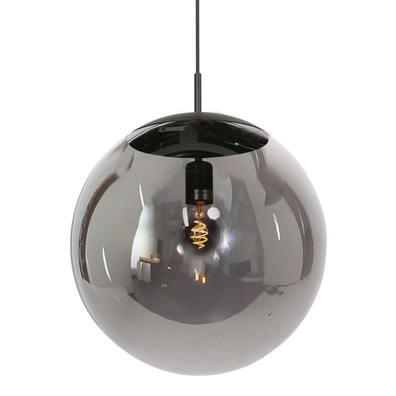 Lámpara de bola XL de vidrio ahumado Steinhauer Bollique - Imagen 4