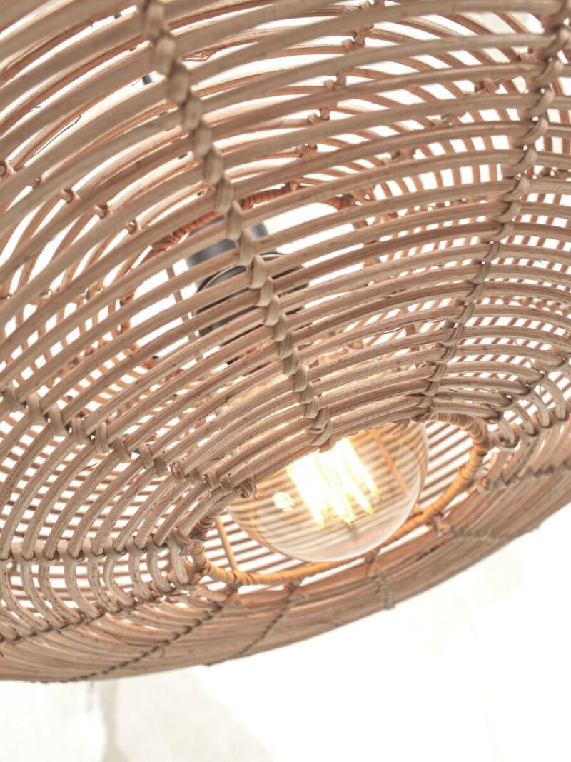 Lámpara boho en ratán natural de pie Tanami - GOOD&MOJO - Imagen 4
