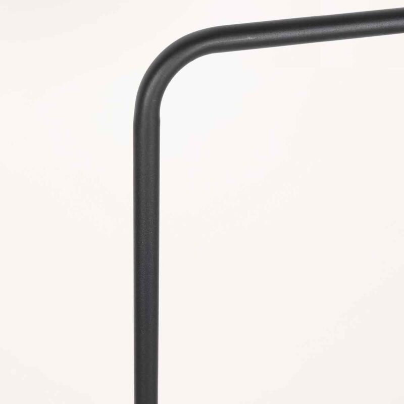 Lámpara de pie retro negra con pantalla de bronce Steinhauer Pintino - Imagen 10
