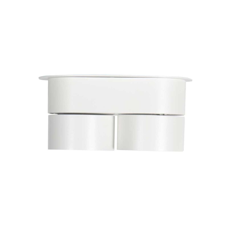 Doble foco blanco moderno Mexlite Fez Black - Imagen 8