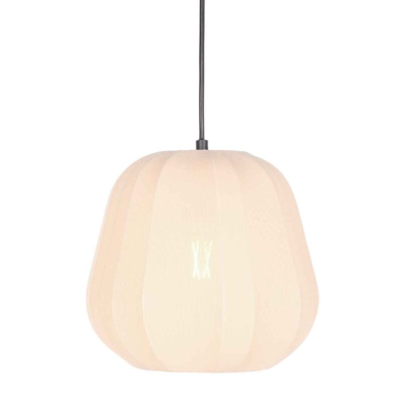 Lámpara colgante estilo Japandi de tela Anne Lighting Sable - Imagen 9