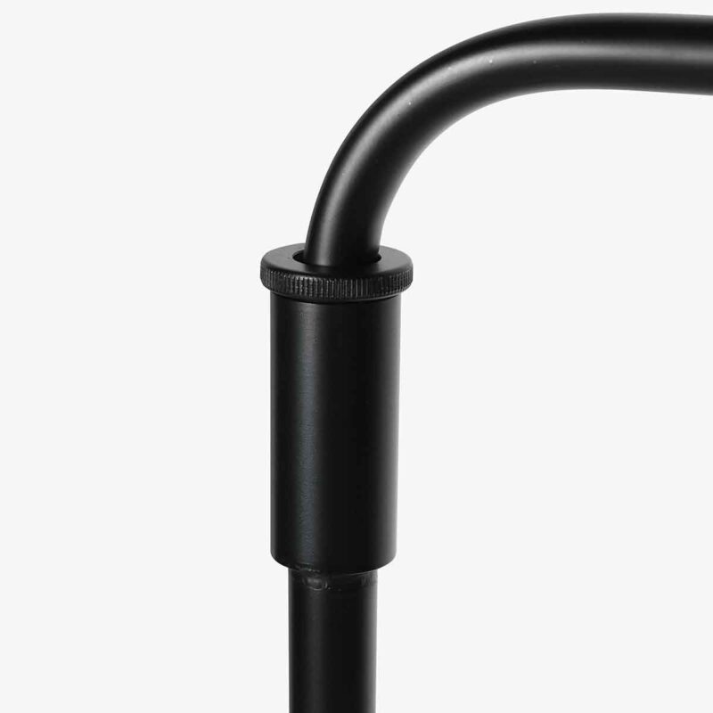 Lámpara de pie de zacate de mar natural, ideal para espacios rústicos Steinhauer Bloeba - Imagen 9