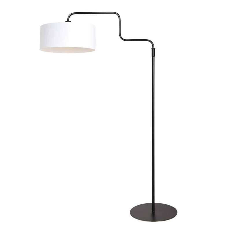 Lámpara de lino blanco para un toque elegante y natural Steinhauer Bloeba - Imagen 2