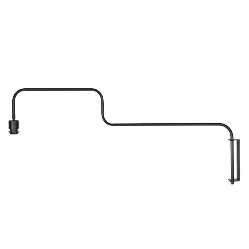 Lámpara de pared de metal negro trendy Steinhauer Bloeba - Imagen 2