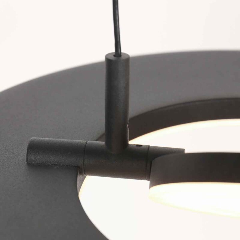 Lámpara colgante moderna de metal negro Steinhauer Soleil - Imagen 4