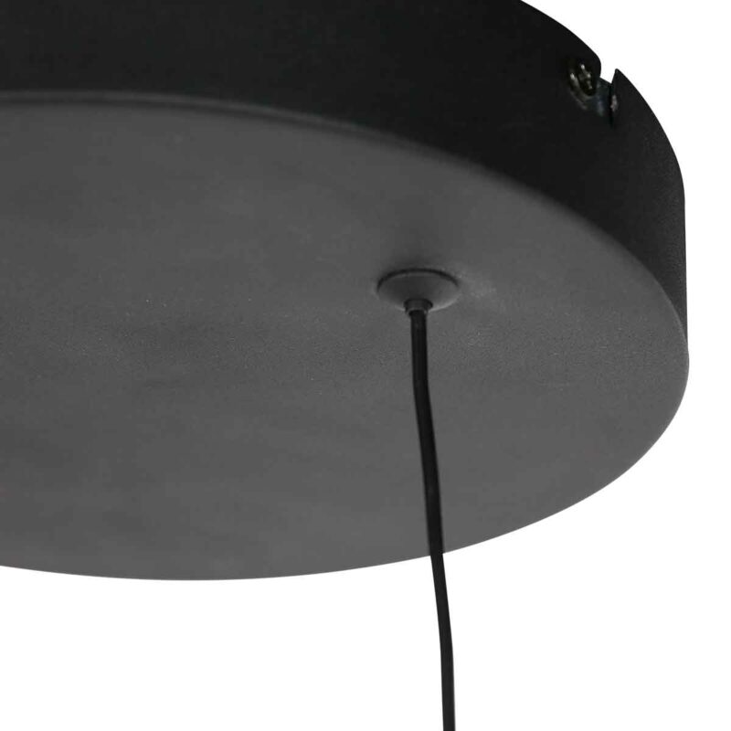 Lámpara colgante moderna de metal negro Steinhauer Soleil - Imagen 12