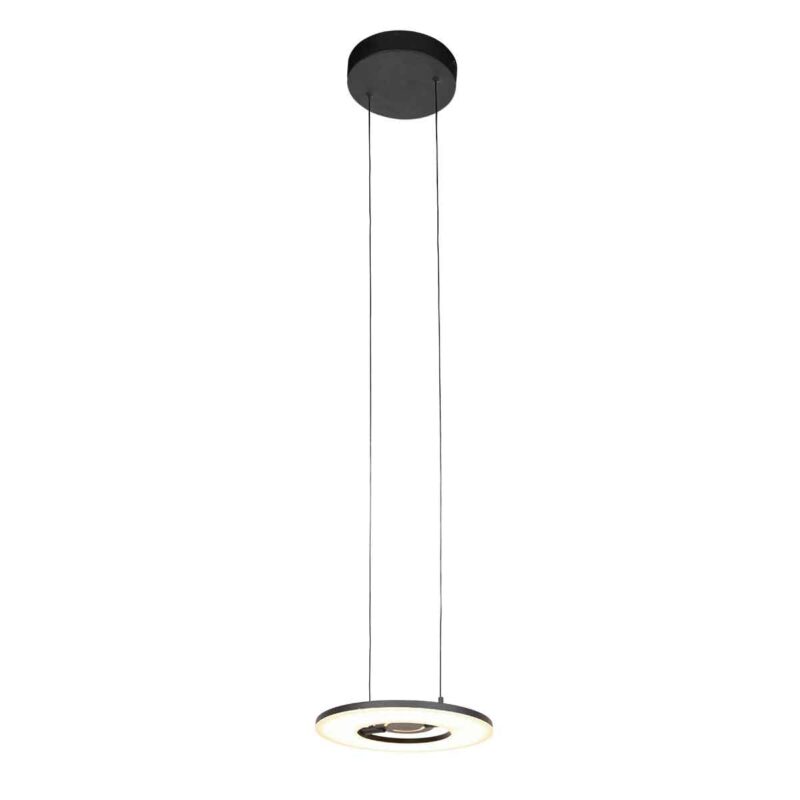 Lámpara colgante moderna de metal negro Steinhauer Soleil - Imagen 2