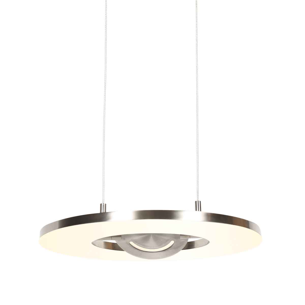 Lámpara colgante moderna de metal acero Steinhauer Soleil