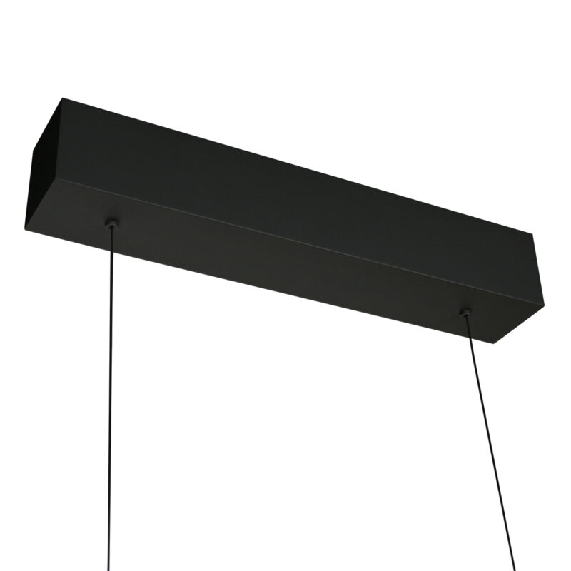 Lámpara de diseño negra para comedor con dimmer Steinhauer Fluxy - 120cm - Imagen 10