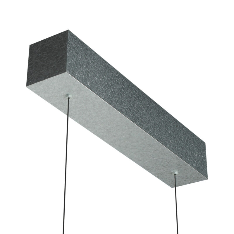 Lámpara colgante de diseño color acero con dimmer Steinhauer Fluxy - 120cm - Imagen 13