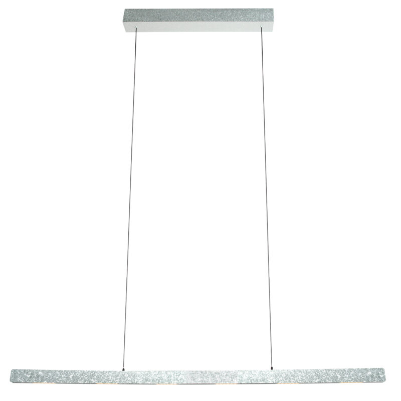 Lámpara colgante de diseño en acero color champán con dimmer Steinhauer Fluxy - 160cm - Imagen 12