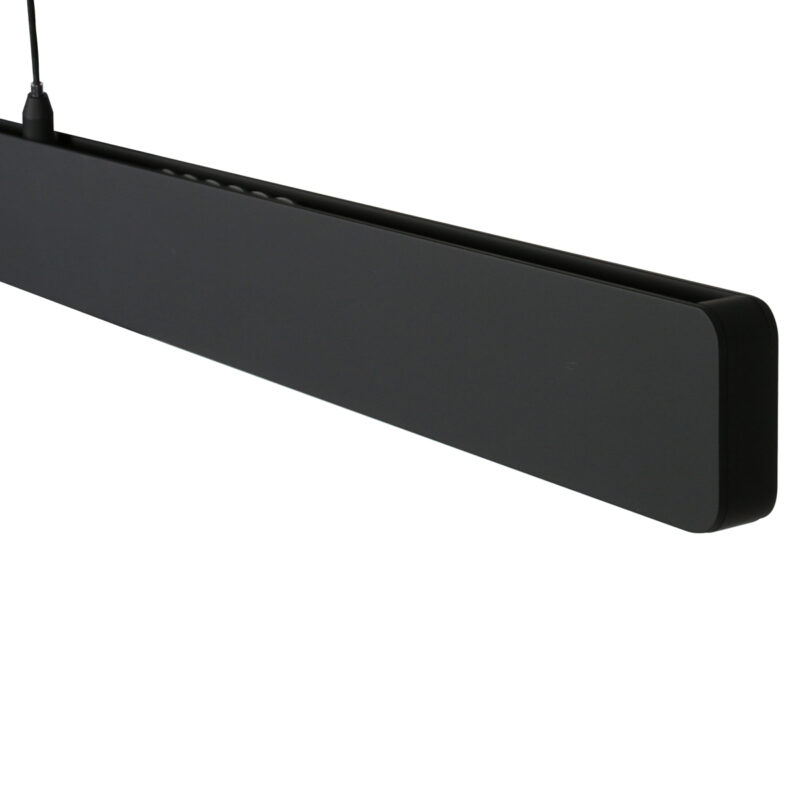 Lámpara colgante de diseño negra ajustable Steinhauer Fluxy - 160cm - Imagen 11