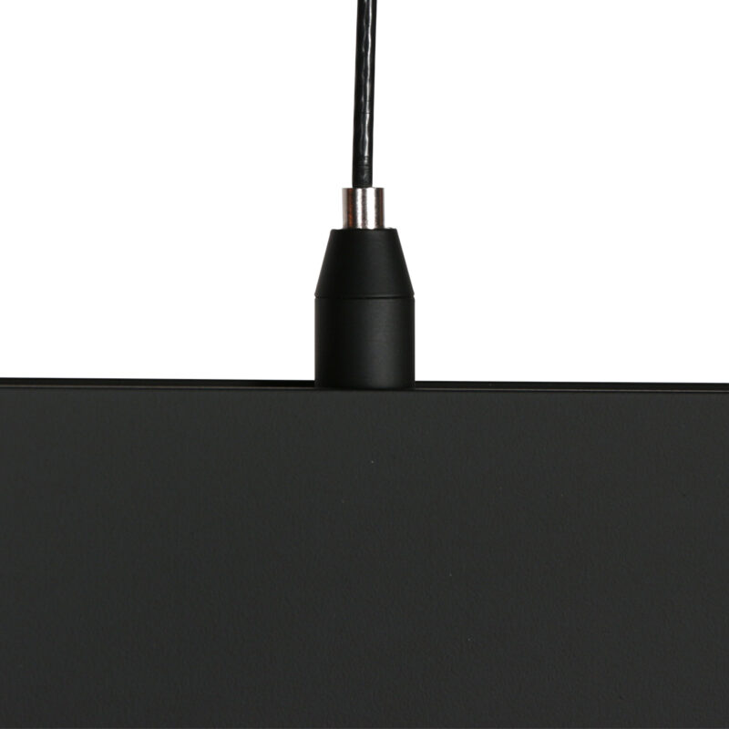 Lámpara colgante de diseño negra ajustable Steinhauer Fluxy - 160cm - Imagen 6