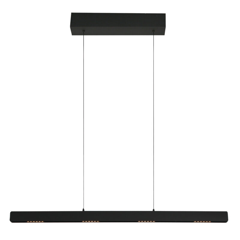Lámpara de diseño negra para comedor con dimmer Steinhauer Fluxy - 120cm - Imagen 8