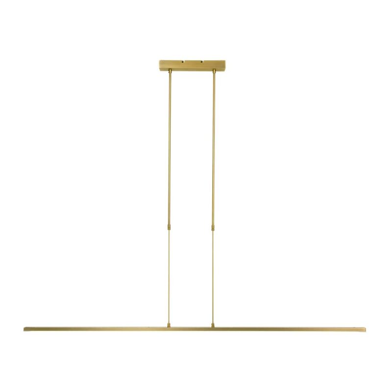 Lámpara colgante moderna de metal dorado Steinhauer Zelena