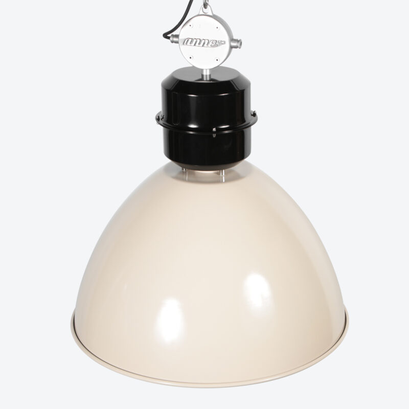 Gran lámpara colgante industrial beige Anne Lighting Frisk - Ø 50 cm - Imagen 4