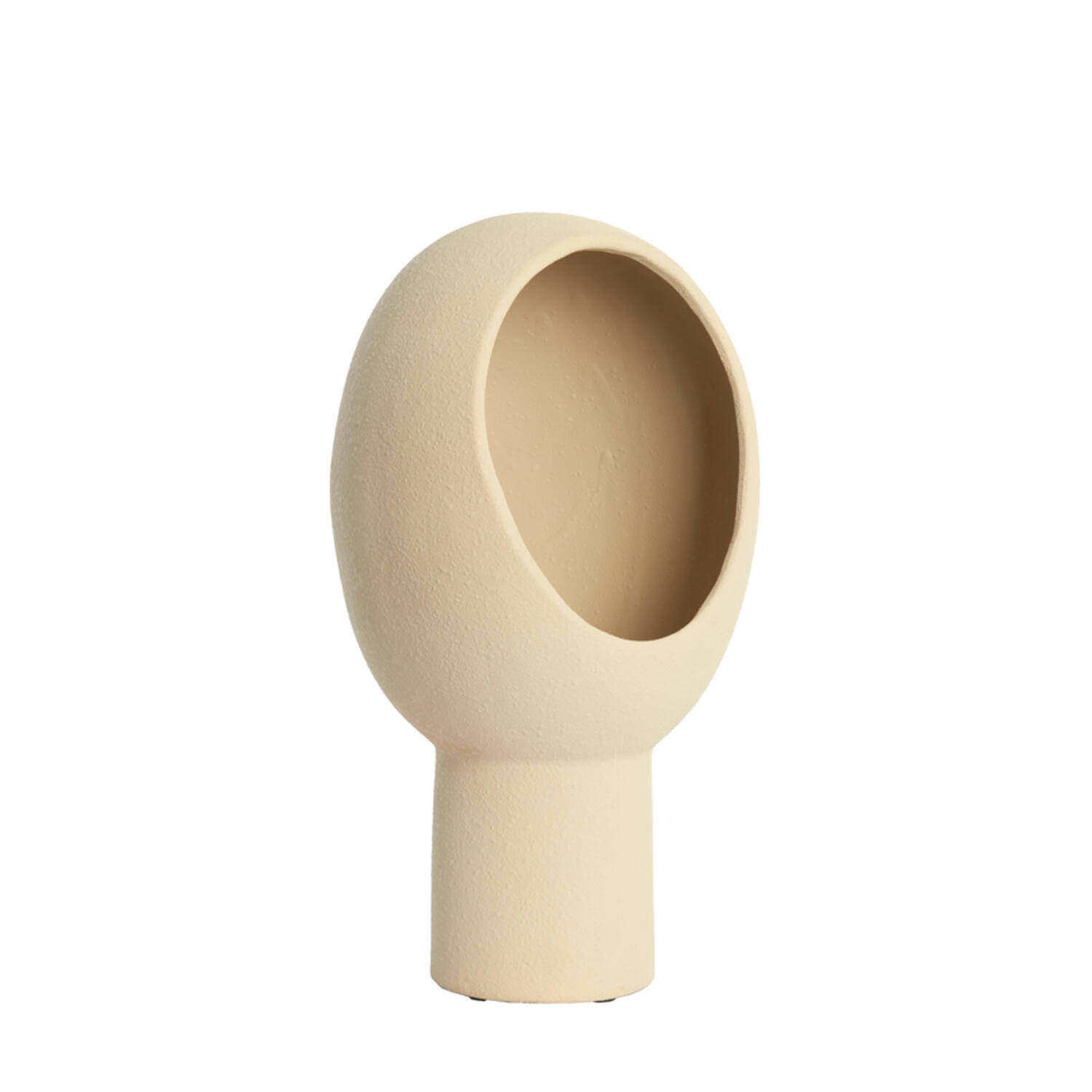 Lámpara de mesa beige estilo moderno Light & Living Monk - H. 46 cm