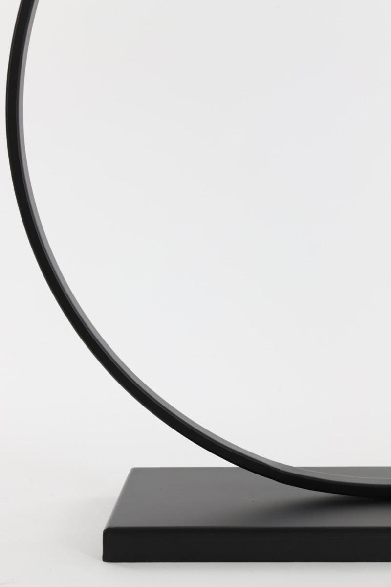 Base de lámpara redonda negra Light & Living Liva - H. 79 cm - Imagen 9