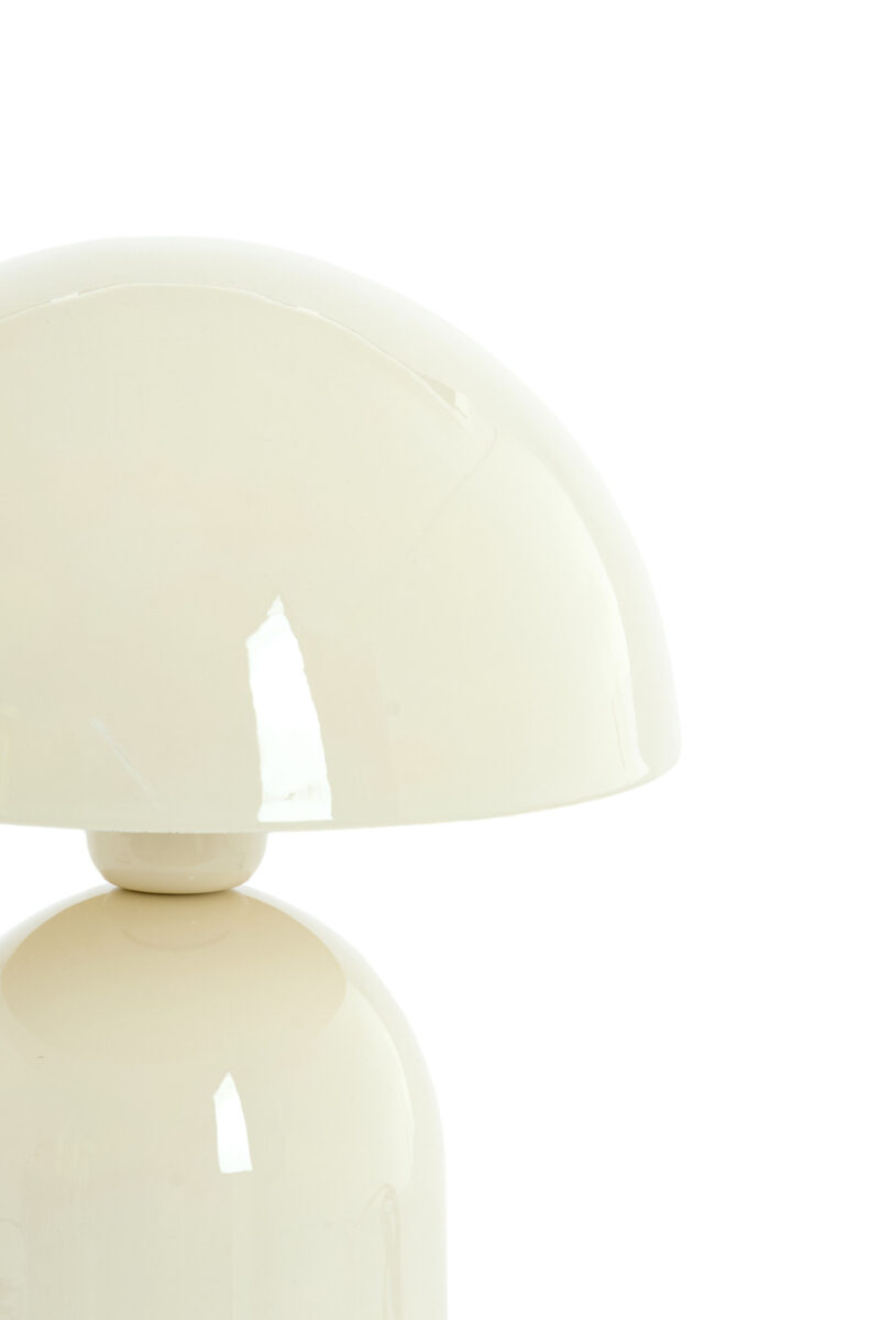 Lámpara de mesa blanca brillante Light & Living Tolima - H. 35 cm - Imagen 3