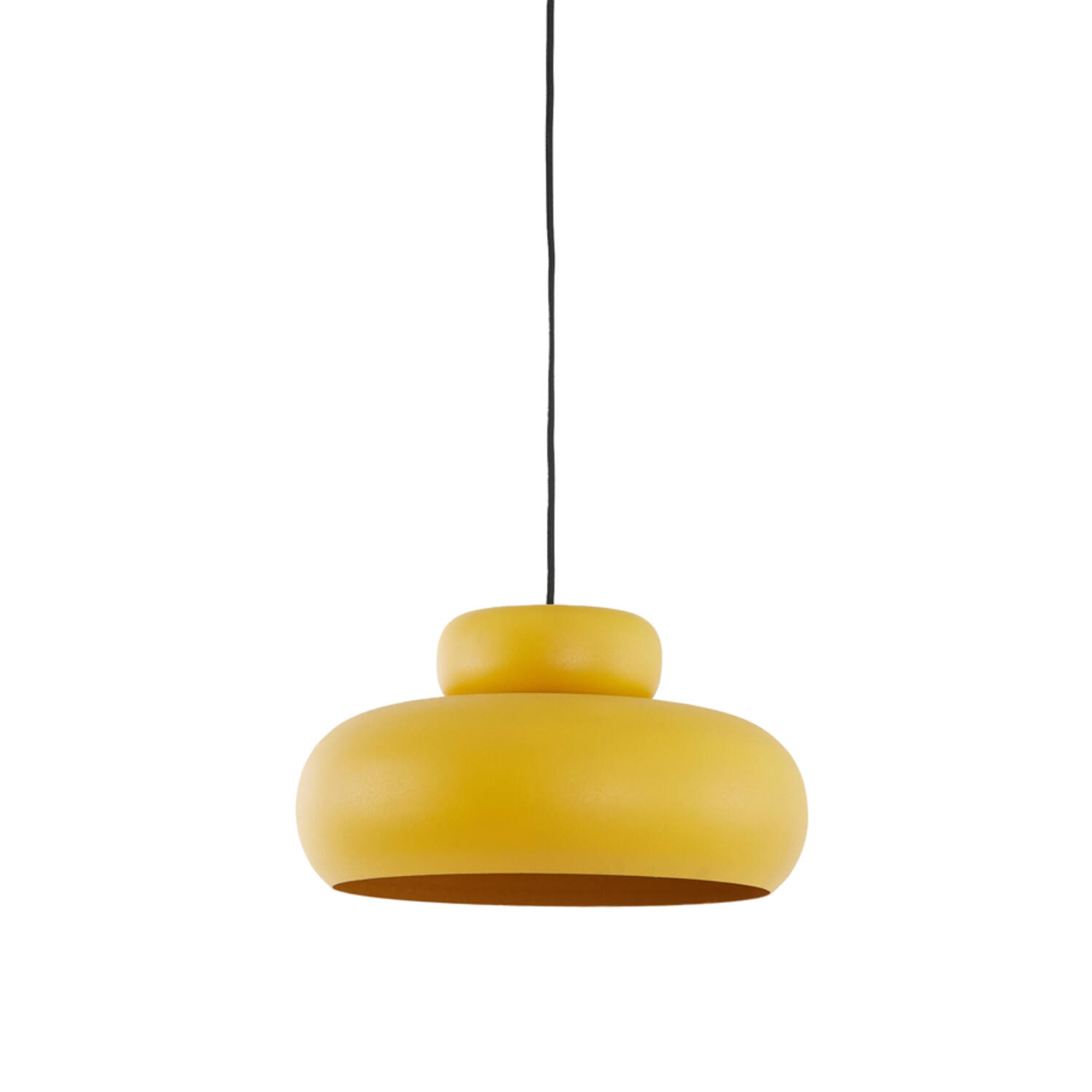 Lámpara de techo retro amarilla con diseño divertido Light & Living Neiva - Ø 39 cm