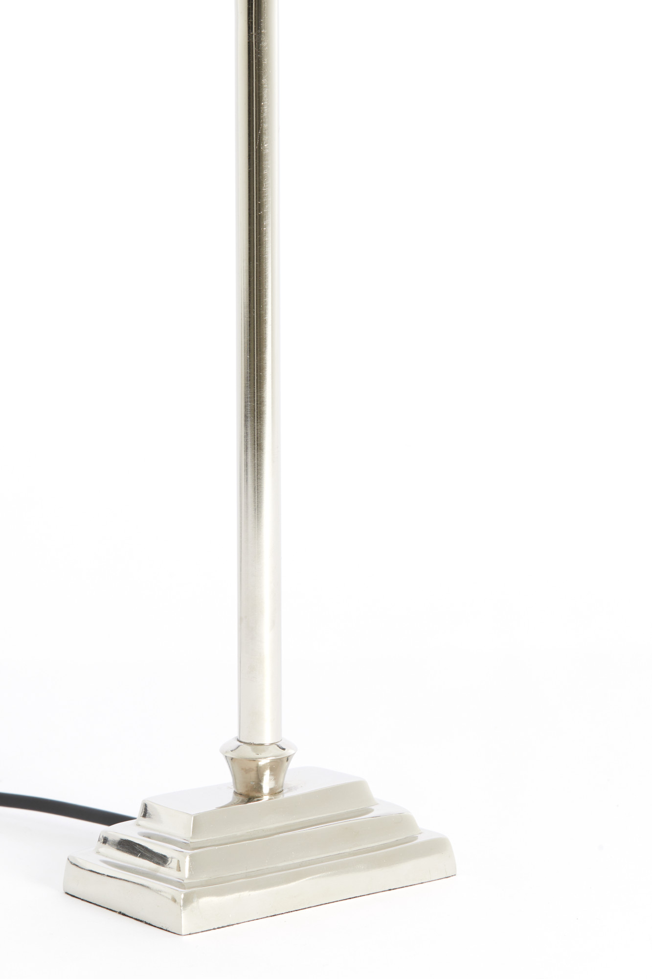 Lámpara de mesa negra de tela Light & Living Kota – H. 45 cm - Imagen 5