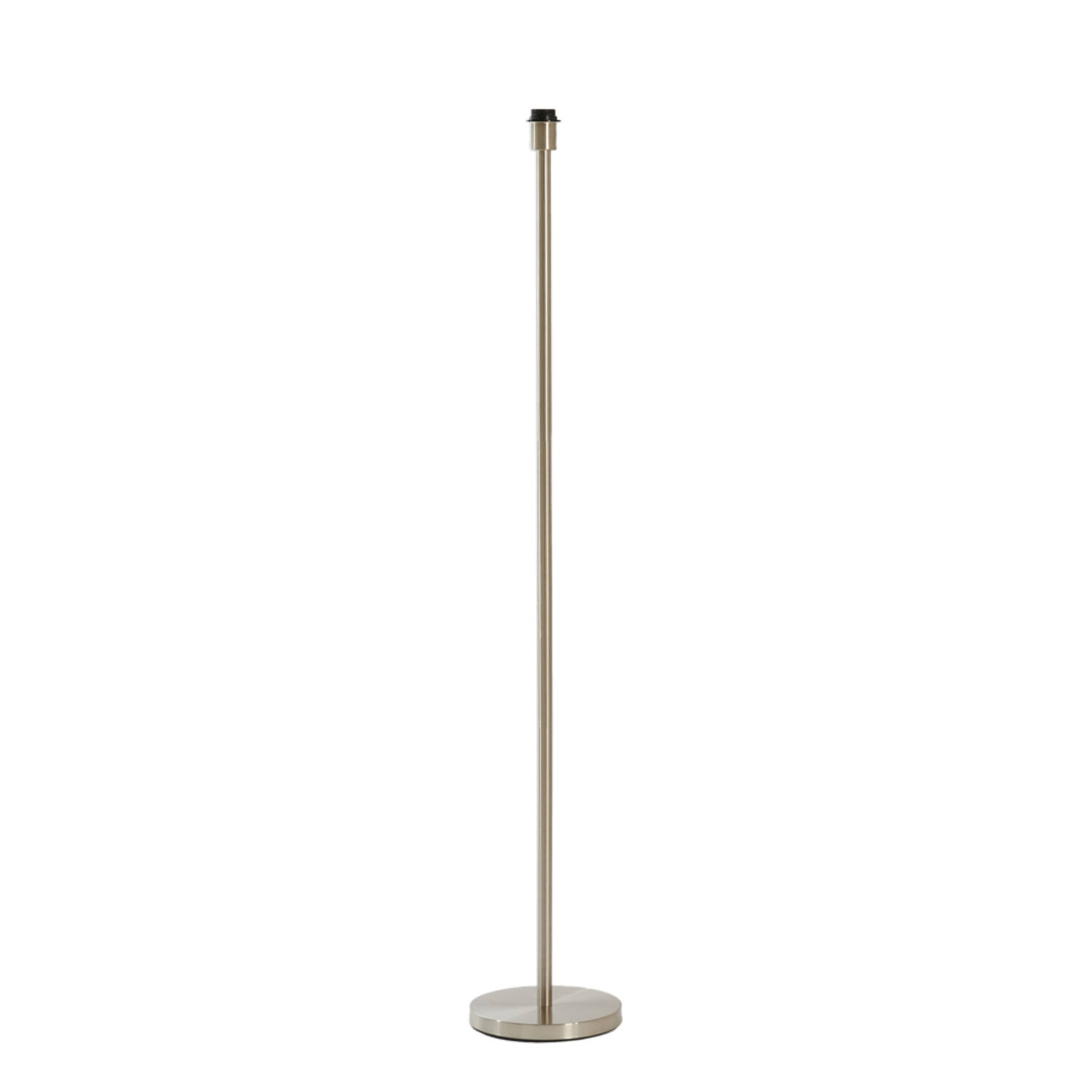 Base de lámpara de metal color plata Light & Living Washington - H. 148,5 cm