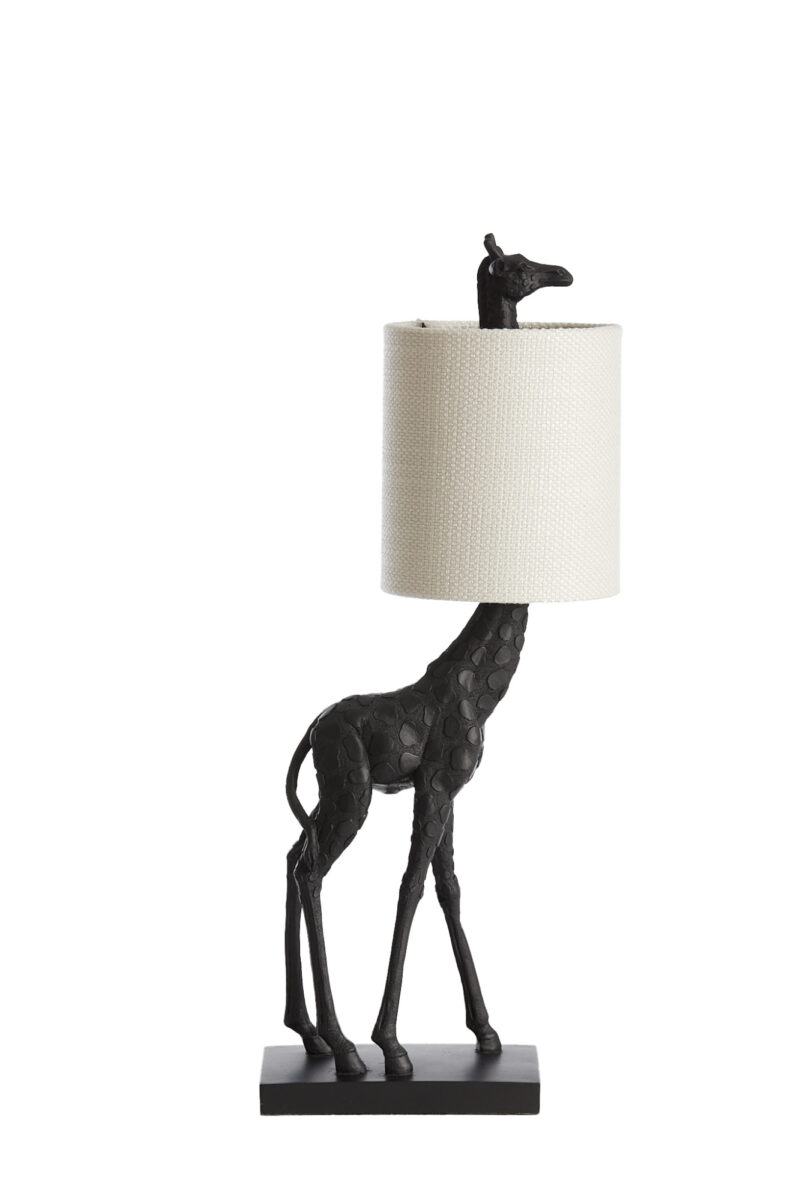 Lámpara de mesa jirafa negra Light & Living Giraffe – H. 61 cm - Imagen 2
